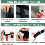 Resistance Bands for Full Body Workout - Durable, Versatile, Portable Home Gym Equipment