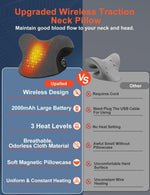 Upalled Wireless Heated Neck Stretcher for Pain Relief