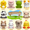 Learning Toys for 1,2,3 Year Old Toddlers, 20Pcs Farm Animals Toys Montessori Counting, Matching & Sorting Fine Motor Games, Birthday Easter Gift for Baby Boys Girls Age 12-18 Months