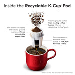 Caribou Coffee Caribou Blend Keurig Single-Serve K-Cup Pod, Medium Roast Coffee, 72 Count