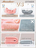 Hicober Microfiber Hair Towels, 3-Pack Drying Wraps for Curly Hair