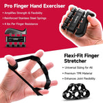 FitBeast Grip Strengthener Kit - 5 Adjustable Resistance Hand Grips for Forearm Workout