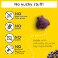 Zarbee’s Elderberry Gummies for Kids, Immune Support Supplement with Vitamins A, C, D3, E, & Zinc, Gluten & Gelatin Free, No Artificial Flavors, Natural Berry Flavor, Ages 2+, 42 ct