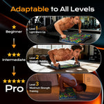 AERLANG Extra Large 30-in-1 Push Up Board for Full-Body Strength & Cardio