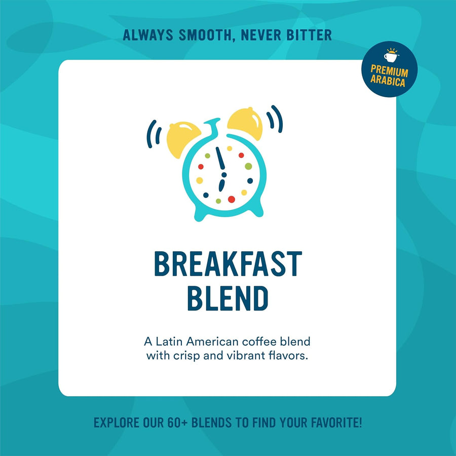 Cameron's Coffee Roasted Whole Bean Coffee, Breakfast Blend, 32 Ounce