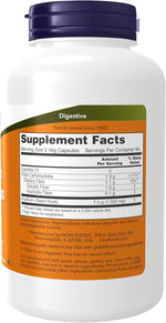 NOW Foods Supplements, Psyllium Husk Caps 500 mg, Non-GMO Project Verified, Natural Soluble Fiber, Intestinal Health*, 200 Veg Capsules
