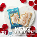 Legendary Foods 22g Protein Pastry 0g Added Sugar, Low Carb, Gluten Conscious, Keto Snack, Ideal for Glucose Management, Includes Whey Protein Isolate, 8 Pack Frosted Cinnamon