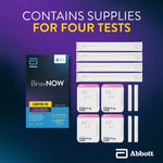 BinaxNOW COVID-19 Antigen Self Test Kit, 1 Pack, 4 Tests, 15-Minute Results