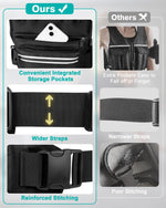 Adjustable Weighted Vest with Storage Pockets - Perfect for Workout, Running, Walking