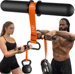 FitBeast Forearm Strengthener & Wrist Roller - Grip Strength, Muscle Building, Rehab