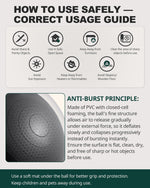 Trideer Exercise Ball for Yoga, Pilates & Fitness - 5 Sizes