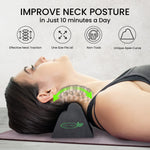 Lumia Wellness Cervical Orthotic Traction Block, Firm, Spinal Alignment Device