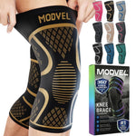 Modvel 2 Pack Knee Brace for Women and Men - Knee Support