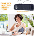 Invaxe Automatic Upper Arm Blood Pressure Monitor with Large Cuff and Backlit Screen