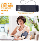 Invaxe Automatic Upper Arm Blood Pressure Monitor with Large Cuff and Backlit Screen