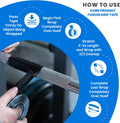 Core Prodigy Fusion Silicone Rubber Grip Tape for Pull Up Bars, Barbells & Sports Equipment