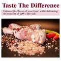 Himalayan Chef Pink Himalayan Salt Coarse Grain, 5 lbs Plastic Jar - Pure, Natural, Kosher, Mineral-Rich, Ideal for Grinder Refills, Cooking, Seasoning