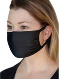 Fruit Of The Loom Unisex Reusable Cotton Face Cover 5 Pack Black