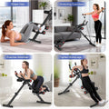 RELIFE Adjustable Ab Trainer Machine - Foldable Ab Cruncher, Full Body Workout, 440 LBS Capacity