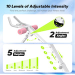 MERACH Adjustable Ab Trainer Machine for Abs Workout at Home Gym