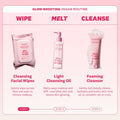 The Face Shop Rice Water Bright Makeup Remover Wipes for Face with Rice Extract, Brightening, Moisturizing, Infused with Cleansing Milk, Vegan Disposable Cleansing Facial Wipes, Korean Skin Care