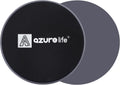 AZURELIFE Dual-Sided Exercise Core Sliders for Carpet & Hardwood