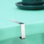 12 Pack Tablecloth Clips - Heavy Duty Picnic Table Clips, Stainless Steel Table Cloth Cover Clamps, Table Cloth Holders Ideal for Restaurant Picnics Marquees Weddings Graduation Party