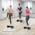 Yes4All Aerobic Exercise Step Platform - Compact Stepper for Cardio & Strength