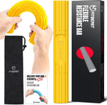 FitBeast Flex Therapy Bar - Relieve Tendonitis, Improve Grip Strength