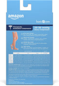 Amazon Basic Care Medical Compression Stockings 20-30 mmHg Beige Medium
