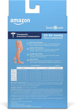 Amazon Basic Care Medical Compression Stockings 20-30 mmHg Beige Medium