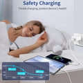 USB C Charger Block 40W, 2Pack 4-Port Type C Fast Charging Blocks PD USBC Plug Adapter + QC USB Wall Charger Cube Multiport Brick Compatible with iPhone 16 15 14 13 12 11 Pro Max XS, Samsung