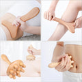 Komogir Wood Therapy Massage Tools 5-in-1 Lymphatic Drainage Massager Kit