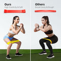 5-Pack Resistance Bands for Strength Training, Stretching, Pilates & Yoga