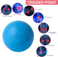 Massage Lacrosse Balls for Myofascial Release and Deep Tissue Massage 2Pack
