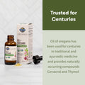 Garden of Life Organics Oil of Oregano Seasonal Drops 1fl oz (30 mL) Liquid, Concentrated Plant Based Immune Support - Alcohol-Free, Organic, Non-GMO, Vegan & Gluten Free Herbal Supplements