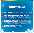 Purex 4-in-1 Oxi Power + Odor Fighter Laundry Detergent Pacs, Fresh Morning Burst, 56 Count