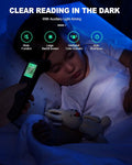 No-Touch Forehead Thermometer for Adults, Infrared Digital Baby Thermometer for Kids, Accurate Reading with Large Display, Mute Mode, Memory Recall, Fever Alarm