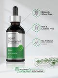 Horbäach Liquid Chlorophyll Drops | 2 fl oz | Natural Peppermint Flavor | Vegan, Non-GMO & Gluten Free Formula