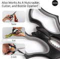 OTOTO Elizabat Kitchen Scissors - Halloween Goth Cute Bat Kitchen Shears, Gothic Scissors Utensils - Spooky Bats Halloween Gifts, Cute Gadgets