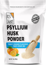 It's Just! - Psyllium Husk Powder, GLP-1 Friendly, Easy Mixing Dietary Fiber, Cleanse Your Digestive System, Finely Ground Powder, Ideal for Keto Baking, Non-GMO (Unflavored, 10oz (Pack of 1))