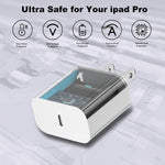 iPhone 17 16 15 Charger Fast Charging,20W Apple iPad USB C Fast Charger,2Pack 6ft USB C Wall Charger Block for iPhone 17/Pro/Pro Max/17 Air/ 16/16 Pro/16 Pro Max/15/Plus/Pro/Pro Max, iPad Pro/Mini