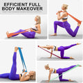 A AZURELIFE Resistance Bands - Professional Non-Latex Elastic Bands for Yoga, Pilates, Rehab
