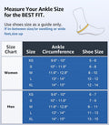 Slim-Fit Ankle Brace for Sprained Ankle, Quick Lace Up Ankle Support for Women Men