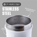 BlenderBottle Strada 24oz Insulated Stainless Steel Water Bottle