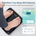 Etekcity Smart Scale for Body Weight, Bluetooth, BMI, Muscle Mass