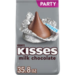 HERSHEY'S KISSES Milk Chocolate Candy Party Pack, 35.8 oz