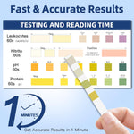 Sooenben 4-in-1 UTI Test Strips, 50ct Full Panel Urinary Tract Infection Test Kit