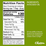 Chosen Foods Avocado Oil, 16.9 Fl Oz - All Purpose Cooking Oil made from 100% Pure Avocados - Non-GMO, Gluten-Free, Keto Friendly, Glyphosate Free - 500mL (Pack Of 1)