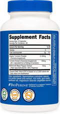 Nutricost Turmeric Curcumin with BioPerine, 2300mg, 120 Veggie Capsules, Gluten Free, Non-GMO
